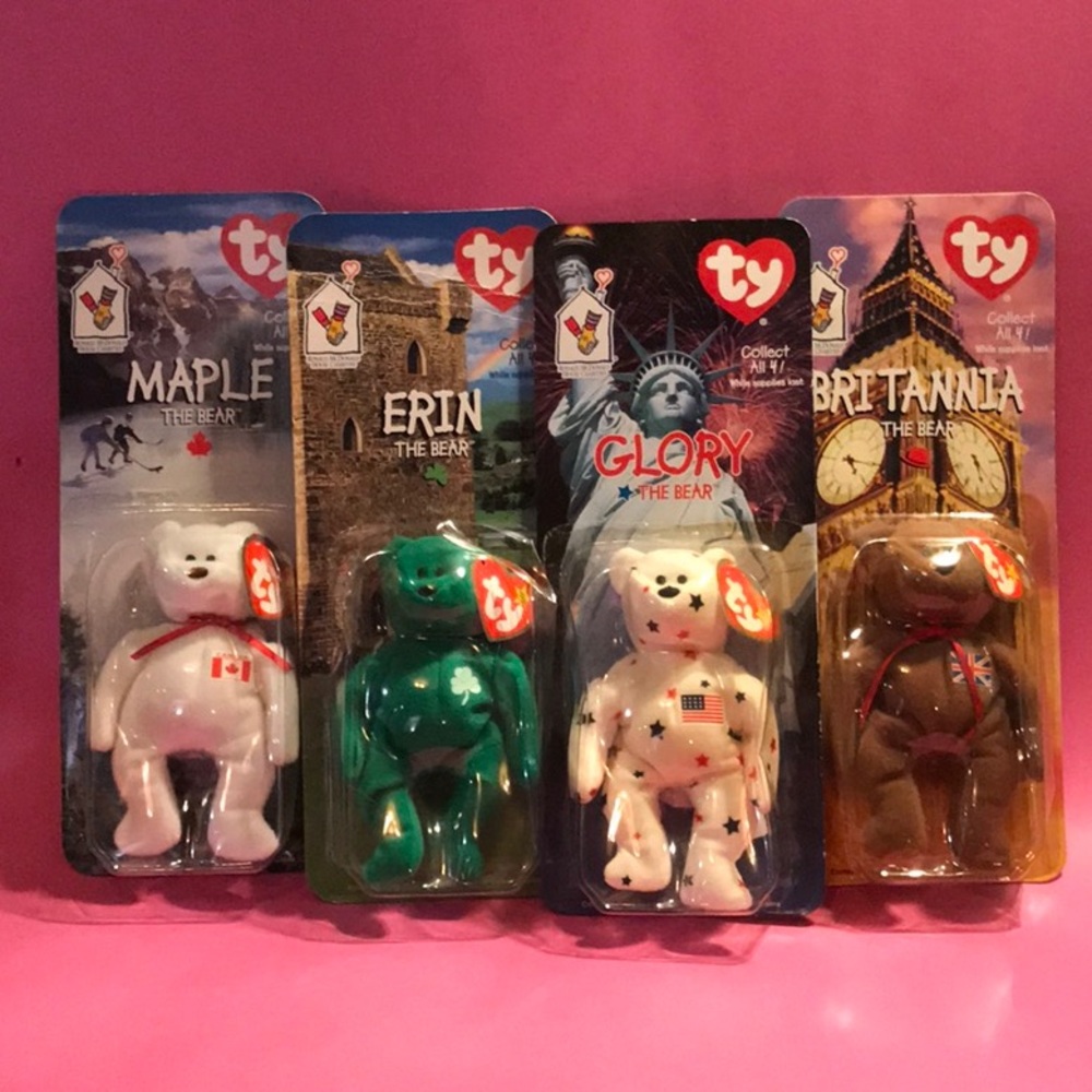 Teenie Beanie Baby McDonald’s Full Collection 🐻🐼🐻‍❄️🐨